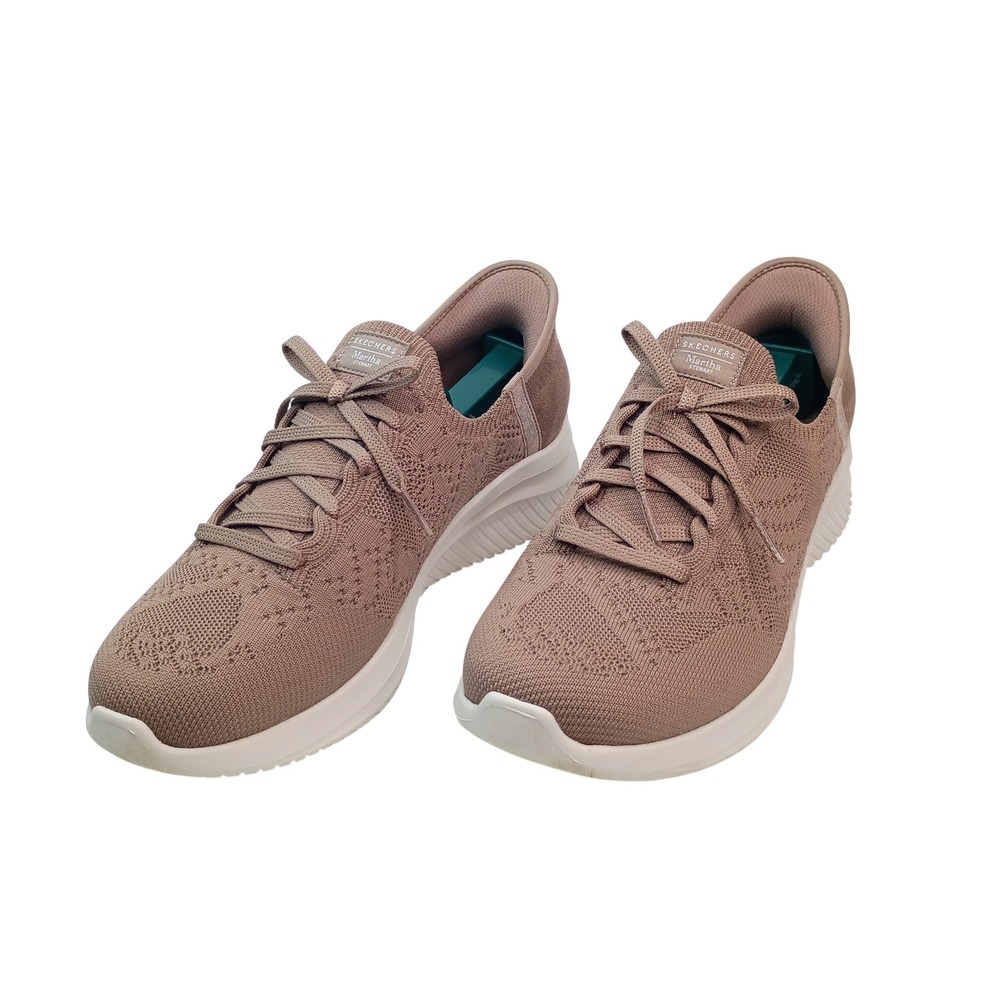 Martha Stewart x Skechers Slip-ins Ultra Flex 3.0 Neptune Brown 158911W Mens 10